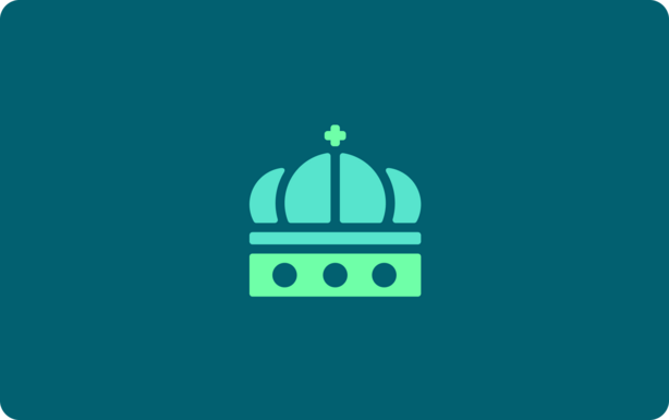 ICON CROWN TEAL
