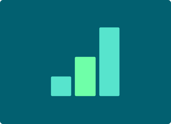 Bar chart icon representing income or earnings tracking