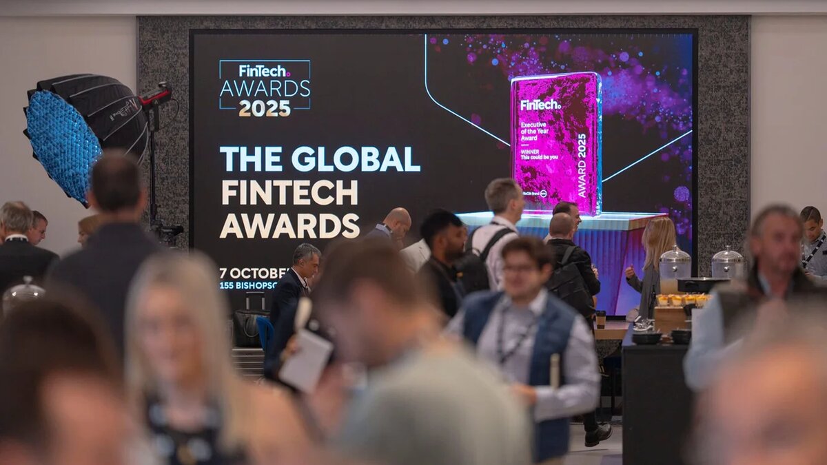 Attendees at The Global FinTech Awards 2025 event venue