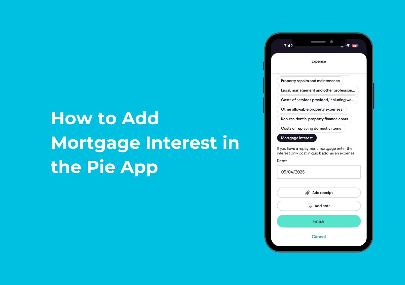 How to Add Mortgage Interest in the Pie App Step-by-Step Guide 