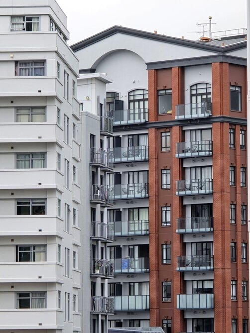 OUTSIDE APPARTMENT BLOCKS
